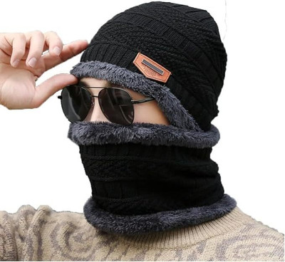 Pavis Solid Monkey Cap Cap(Pack of 2)