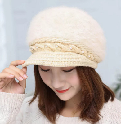 FIRMED STRING Self Design, Embellished Beanie Cap