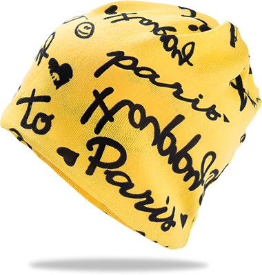 MOMISY Solid Beanie Cap