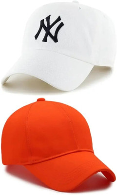FLEXCYCAP Embroidered, Solid, Self Design Sports/Regular Cap Cap(Pack of 2)