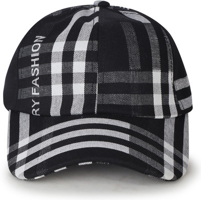 ZACHARIAS Checkered Snapback Cap Cap