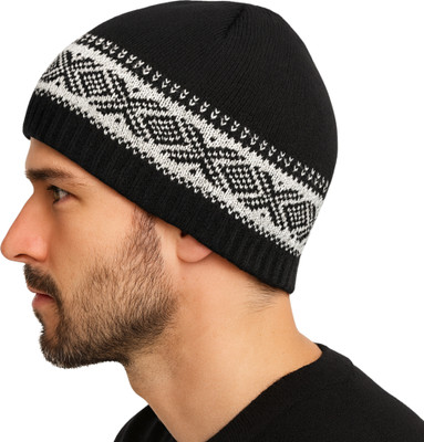 ZIBELL Woven Beanie Cap