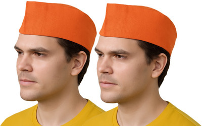 FQZILON Solid Skull Cap Cap(Pack of 2)