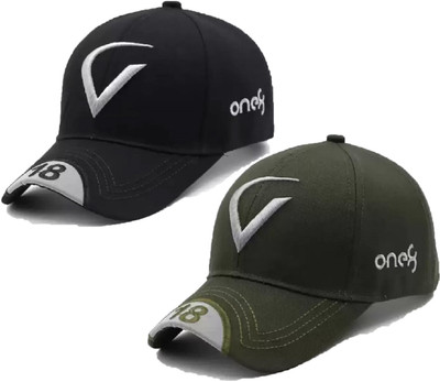 FLEXCY Printed Sports/Regular Cap Cap(Pack of 2)