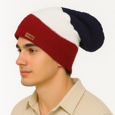 Knotyy Solid Beanie Cap