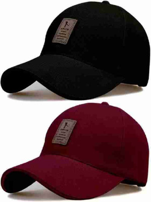 SK ROYAL Solid Sports/Regular Cap Cap(Pack of 2)