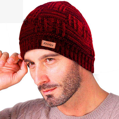 Knotyy Solid Beanie Cap