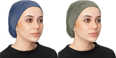 Caiuse Solid Beanie Cap(Pack of 2)