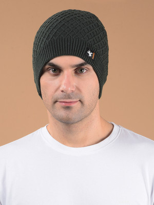CANTABIL Self Design Beanie Cap