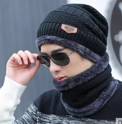 FIRSTLY Woven Beanie Cap