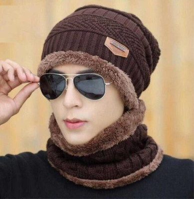 Nickline Woven Beanie Cap(Pack of 2)