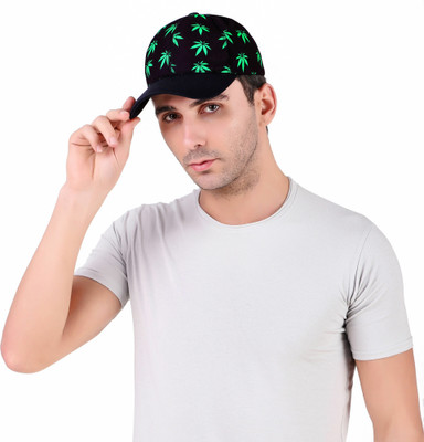 Knotyy Printed, Self Design, Solid Sports/Regular Cap Cap