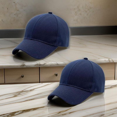 Good Friend Solid Sports/Regular Cap Cap(Pack of 2)