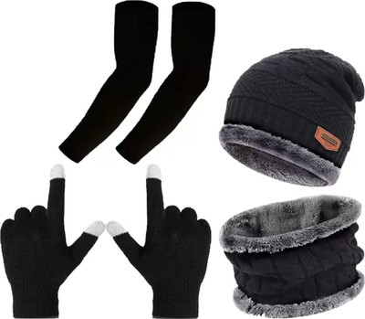 FD FLORIDA Beanie Cap(Pack of 3)