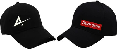 KARIYA Self Design Sports/Regular Cap Cap(Pack of 2)