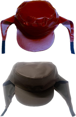Atabz Solid Sports/Regular Cap Cap(Pack of 2)