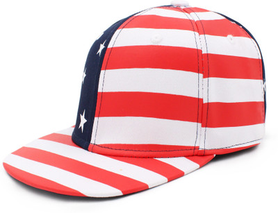 Vriraz Striped Snapback Cap Cap