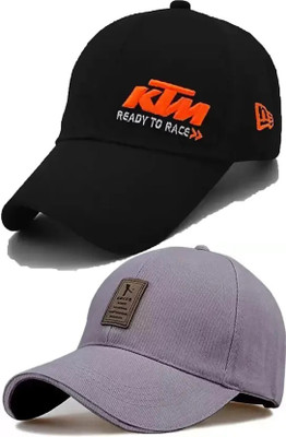 ILLARION Embroidered, Self Design, Solid Sports/Regular Cap Cap(Pack of 2)