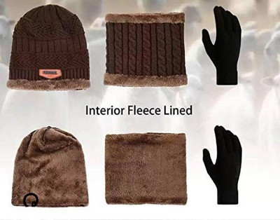 TruFlair Woven Beanie Cap