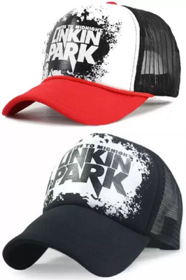 Ritoza Embroidered, Self Design, Solid Sports/Regular Cap Cap(Pack of 2)