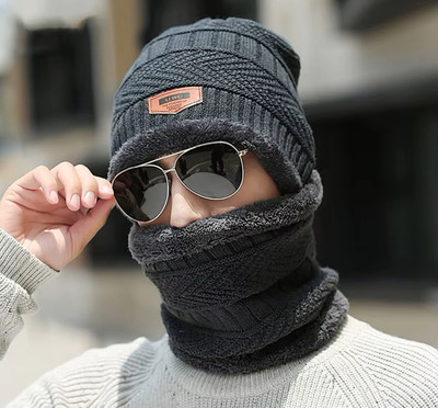 PRIONSA Solid Beanie Cap(Pack of 2)