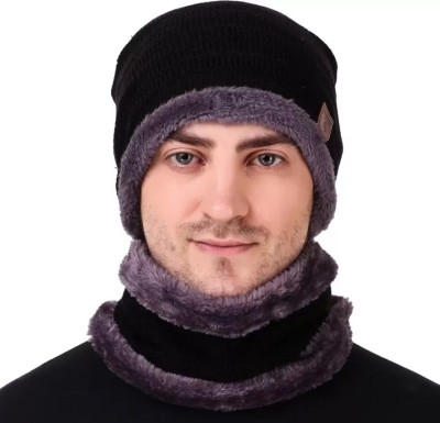 RESHMAA CREATION Solid Beanie Cap