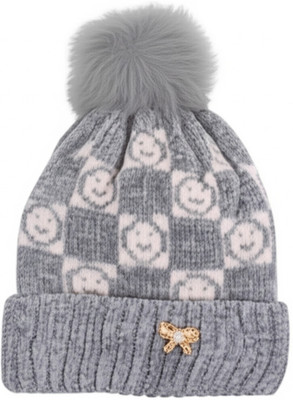 SY Enterprises Floral Print Beanie Cap