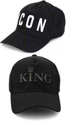NK Tours Embroidered, Printed Sports/Regular Cap Cap(Pack of 2)