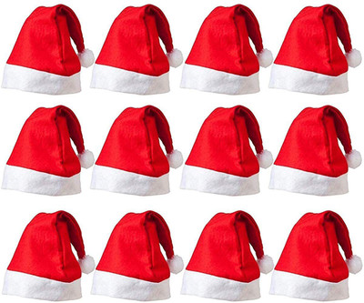 AADITTRAL Solid Santa Cap Cap