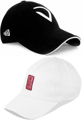 CLASSYMESSI Self Design Sports/Regular Cap Cap(Pack of 2)