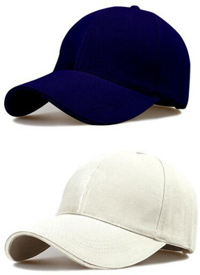 Zadinga Solid Sports/Regular Cap Cap(Pack of 2)