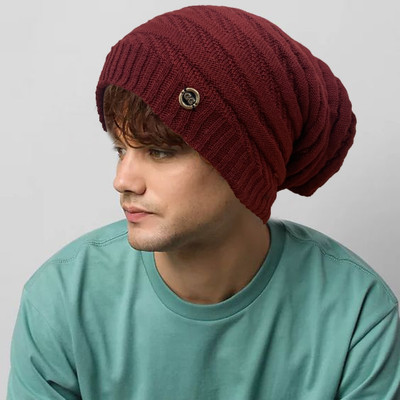 COOL INDIANS Solid Beanie Cap