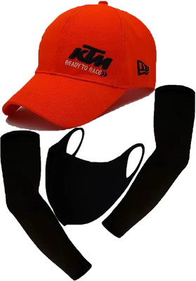 cap world Solid, Self Design, Embroidered Sports/Regular Cap Cap(Pack of 3)