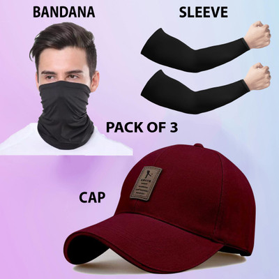 Evanden Sports/Regular Cap Cap(Pack of 3)