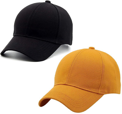 Taliorvisit Self Design Sports/Regular Cap Cap(Pack of 2)