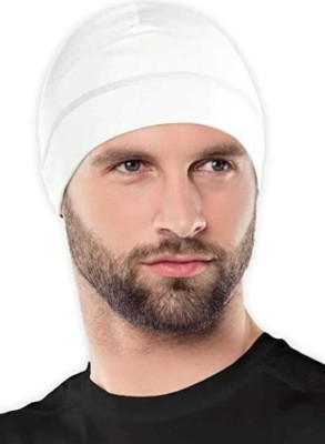 Maa Hosiery Solid Skull Cap Cap