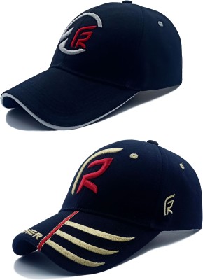 YOVER Embroidered Sports/Regular Cap Cap(Pack of 2)