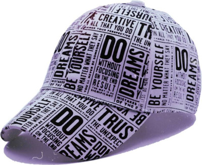 Welim Printed, Self Design, Solid Sports/Regular Cap Cap