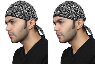 Tough Headwear Solid Skull Cap Cap(Pack of 2)