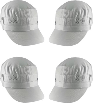 Atabz Solid Sports/Regular Cap Cap(Pack of 4)