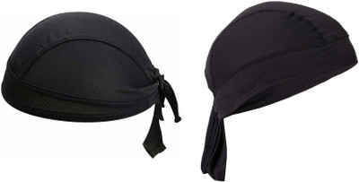 Bismaadh Solid Skull Cap Cap(Pack of 2)