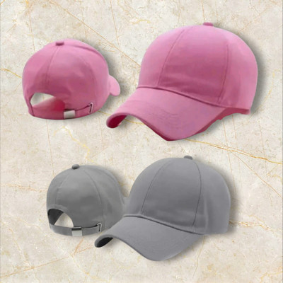 SK ROYAL Solid Sports/Regular Cap Cap(Pack of 2)