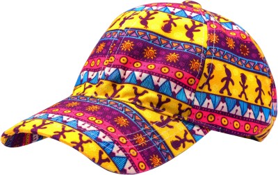 Knotyy Printed, Self Design, Solid Sports/Regular Cap Cap