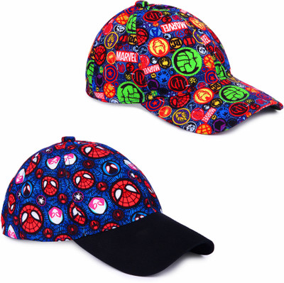 Knotyy Printed Snapback Cap Cap(Pack of 2)