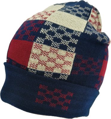Graceway Geometric Print Beanie Cap