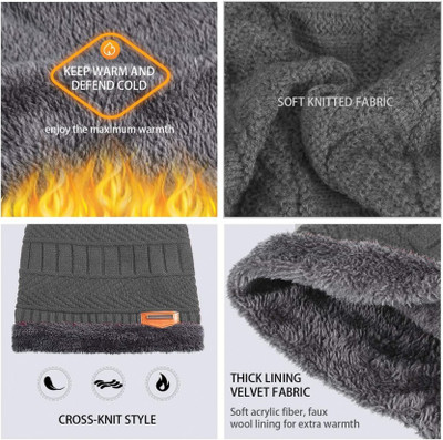 poshing Solid Beanie Cap