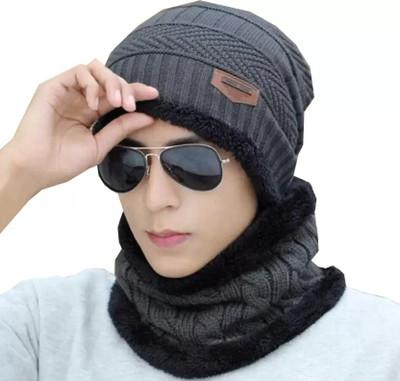 Pollo Loco Embellished Beanie Cap
