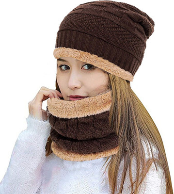 Paradox Woven Beanie Cap(Pack of 2)