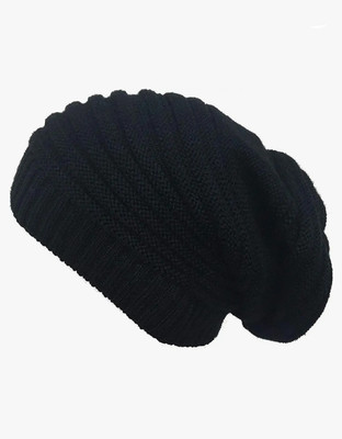 SS Collections Self Design Beanie Cap