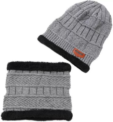 Nitisha Beanie Cap(Pack of 2)